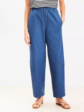 Women's Barrel pull on pants - Blue